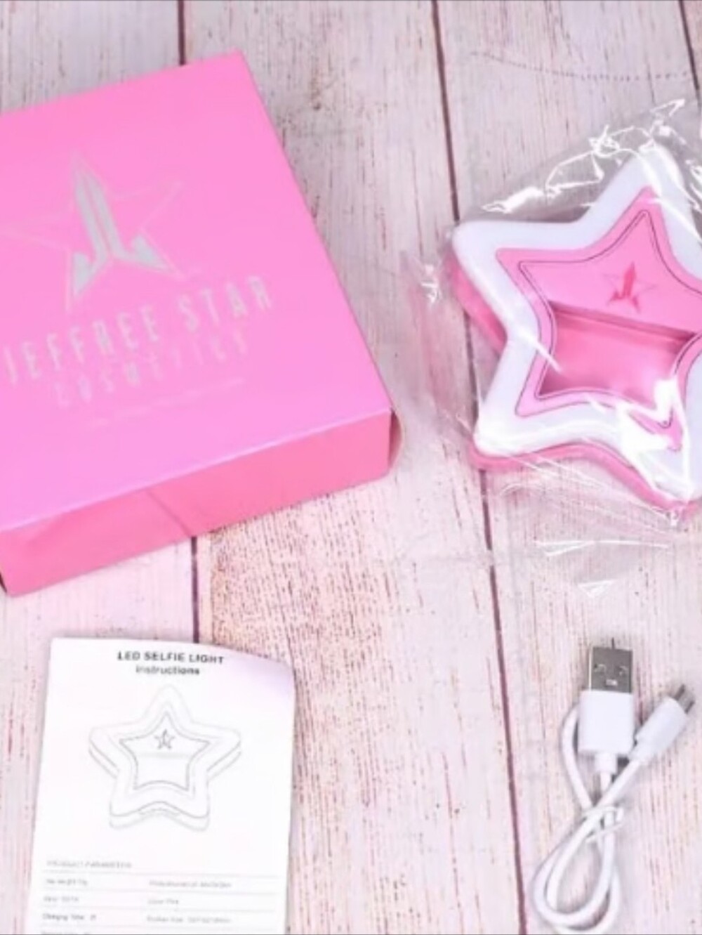*NEW* Jeffree Star Cosmetics LED STAR SELFIE LIGHT